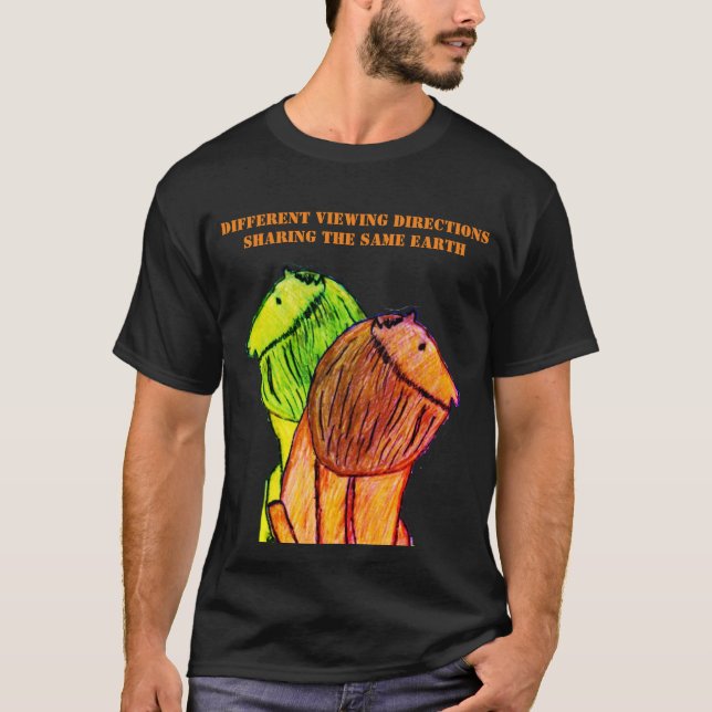 Different viewing directions T-Shirt (Front)