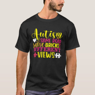 Different Views Autism Awareness Autism Speaks Apr T-Shirt