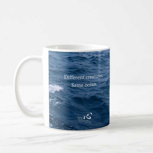 Different Voices, Same Oceans mug  (Left)