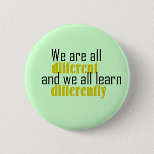 differently 2 inch round button