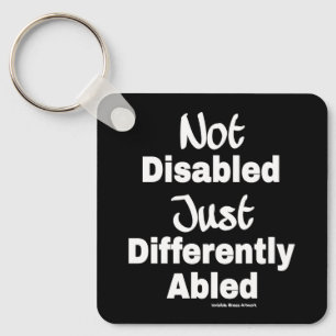 Differently Abled Keychain