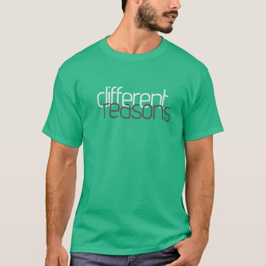 DifferentReasons.com Green T-shirt
