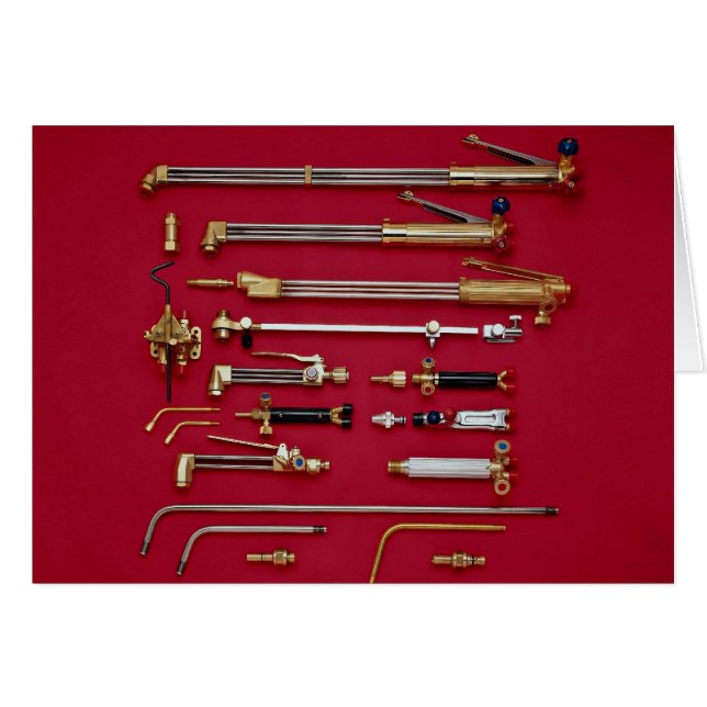 Différents chalumeaux de coupe employés par la (Devant horizontal)