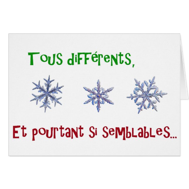 différents tous et semblables pourtant de SI (Devant horizontal)