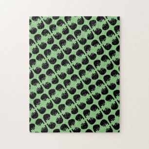 Difficult Black Bear Pattern Puzzle