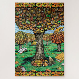 Difficult Book Tree Puzzle