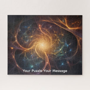 Difficult "Cosmic Swirls" Jigsaw Puzzle