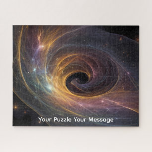 Difficult "Cosmic Swirls" Jigsaw Puzzle