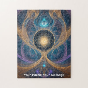Difficult jigsaw puzzle "Cosmic Swirls"