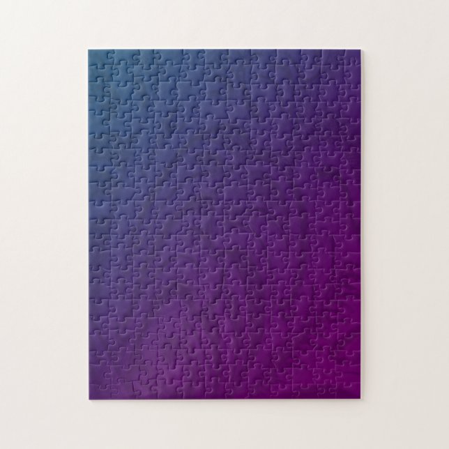 Difficult Ombre Purple Puzzle (Vertical)