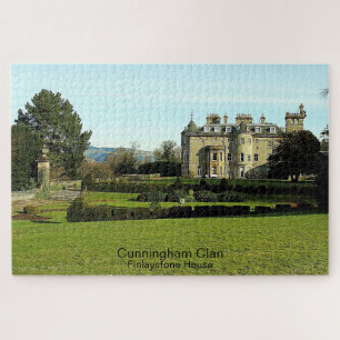 Difficult Scottish Cunningham Clan's Finlaystone Jigsaw Puzzle