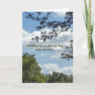 Difficult Time Card