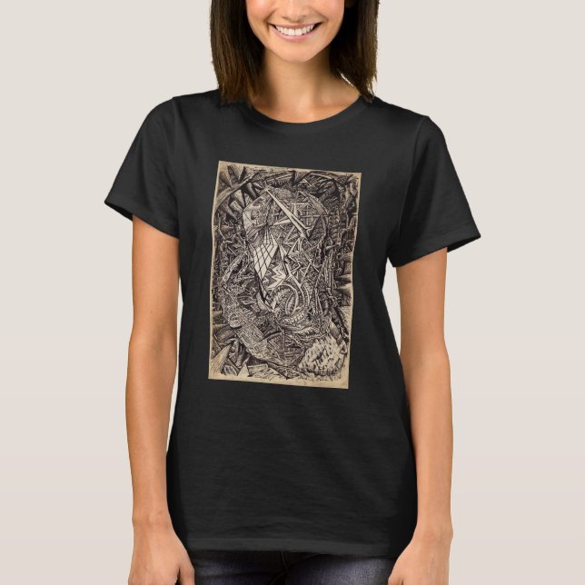 Diffracted (cavern dweller), by Brian Benson T-Shirt (Front)