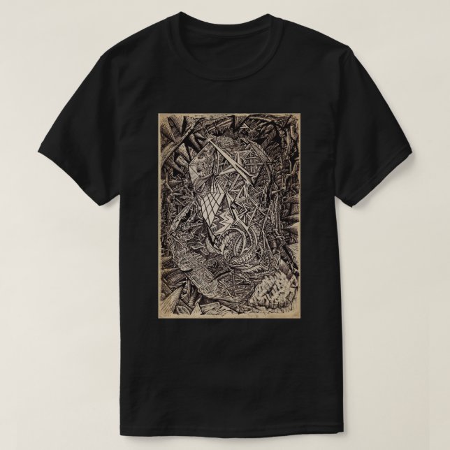 Diffracted (cavern dweller), by Brian Benson T-Shirt (Design Front)