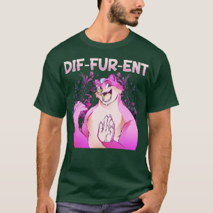 DifFurEnt I Fandom I Furries Cosplay 3 T-Shirt