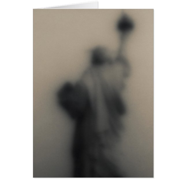 Diffused image of the Statue of Liberty (Front)