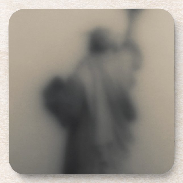 Diffused image of the Statue of Liberty Coaster (Front)