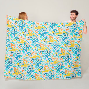 Diffusion Fleece Blanket