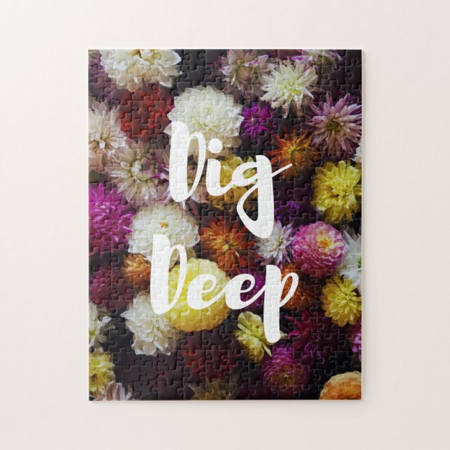 Dig Deep Jigsaw Jigsaw Puzzle (Vertical)
