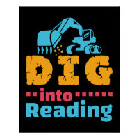 Dig Into Reading Cute Teacher Librarian Month