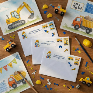 Dig Into The Fun Construction Birthday 