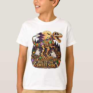 Dig Up Sweet Side Candy Dinosaur T-Shirt