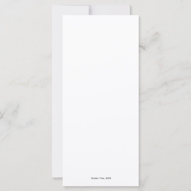 DigAI Golden Tree Card (Back)