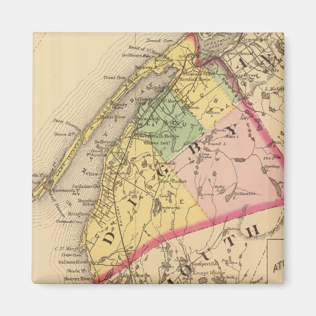 Digby Co, NS Magnet (Front)