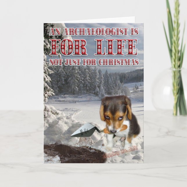 Digby's Cristmas Cards! Holiday Card (Front)