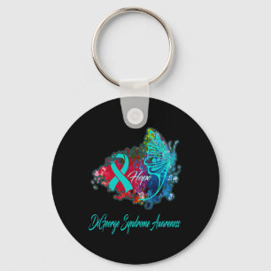 Digeorge Syndrome Awareness Keychain