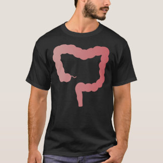 Digestive System Gastrointestinal Tract Pink Art G T-Shirt