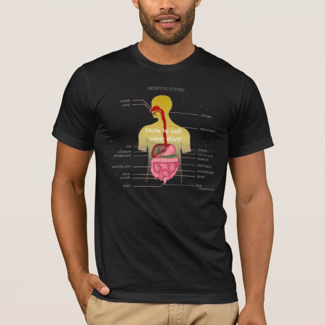 Digestive system, test day? T-Shirt (Front)