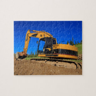 Digger Excavator Jigsaw Puzzle