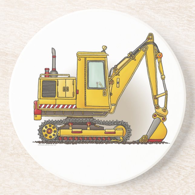Digger Shovel Coaster (Front)