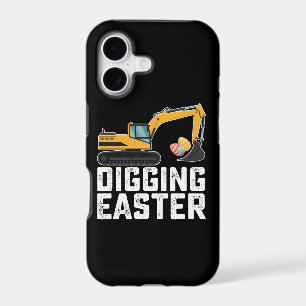 Digging Easter Excavator Egg Hunt Funny