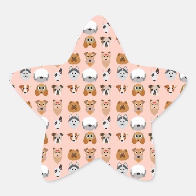 Diggity Do Dog Star Sticker (Front)