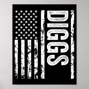 Diggs Last Name Funny Surname Team Diggs Family Poster
