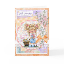 Digi Doodles Just Because Greeting Card