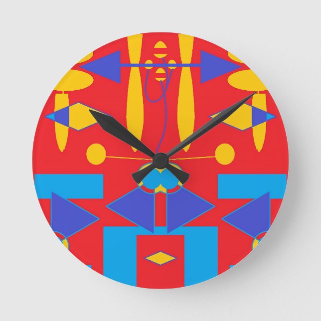 Digisketch 27-A Round Clock (Front)