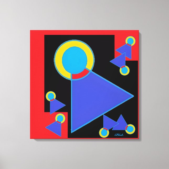 Digisketch 30 canvas print (Front)