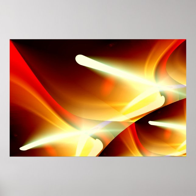Digital Abstract Prints - Computer Art Posters (Front)