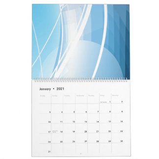 Digital Abstractions Wall Calendar