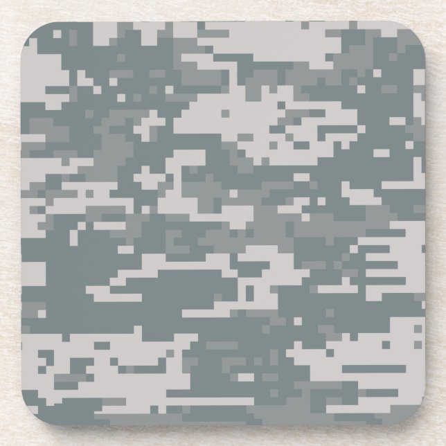 Digital ACU Camoflage Coaster (Front)