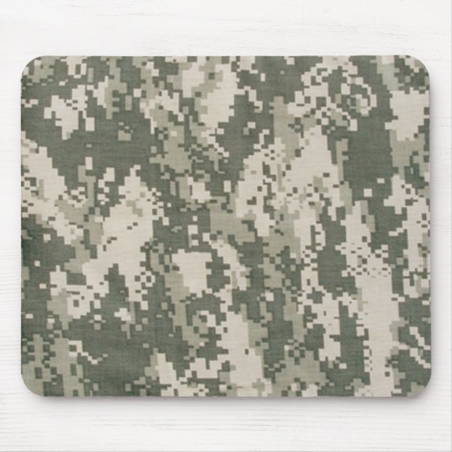 Digital Army Camouflage Mouse Pad (Front)