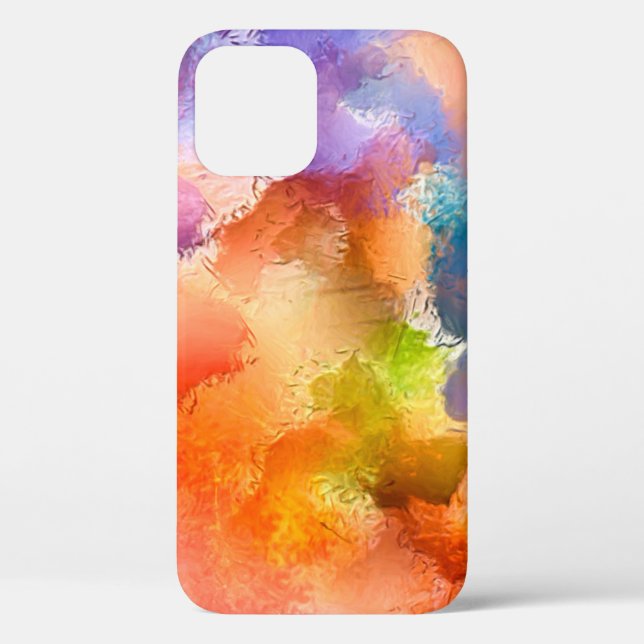 Digital art abstract pattern. Hand drawing modern  Case-Mate iPhone Case (Back)