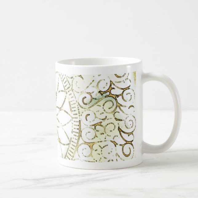 Digital Art Design Coffee Mug (Right)