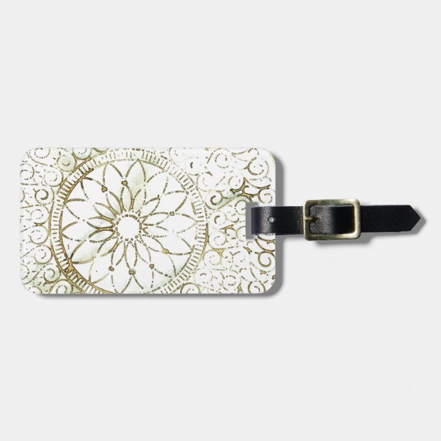 Digital Art Design Luggage Tag (Front Horizontal)