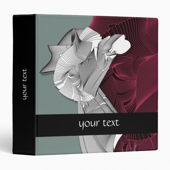 Digital Art Figure Binder (Front/Spine)
