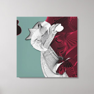 Digital Art Figure Canvas Print
