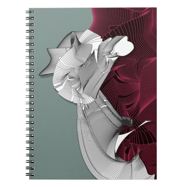 Digital Art Figure Notebook (Front)